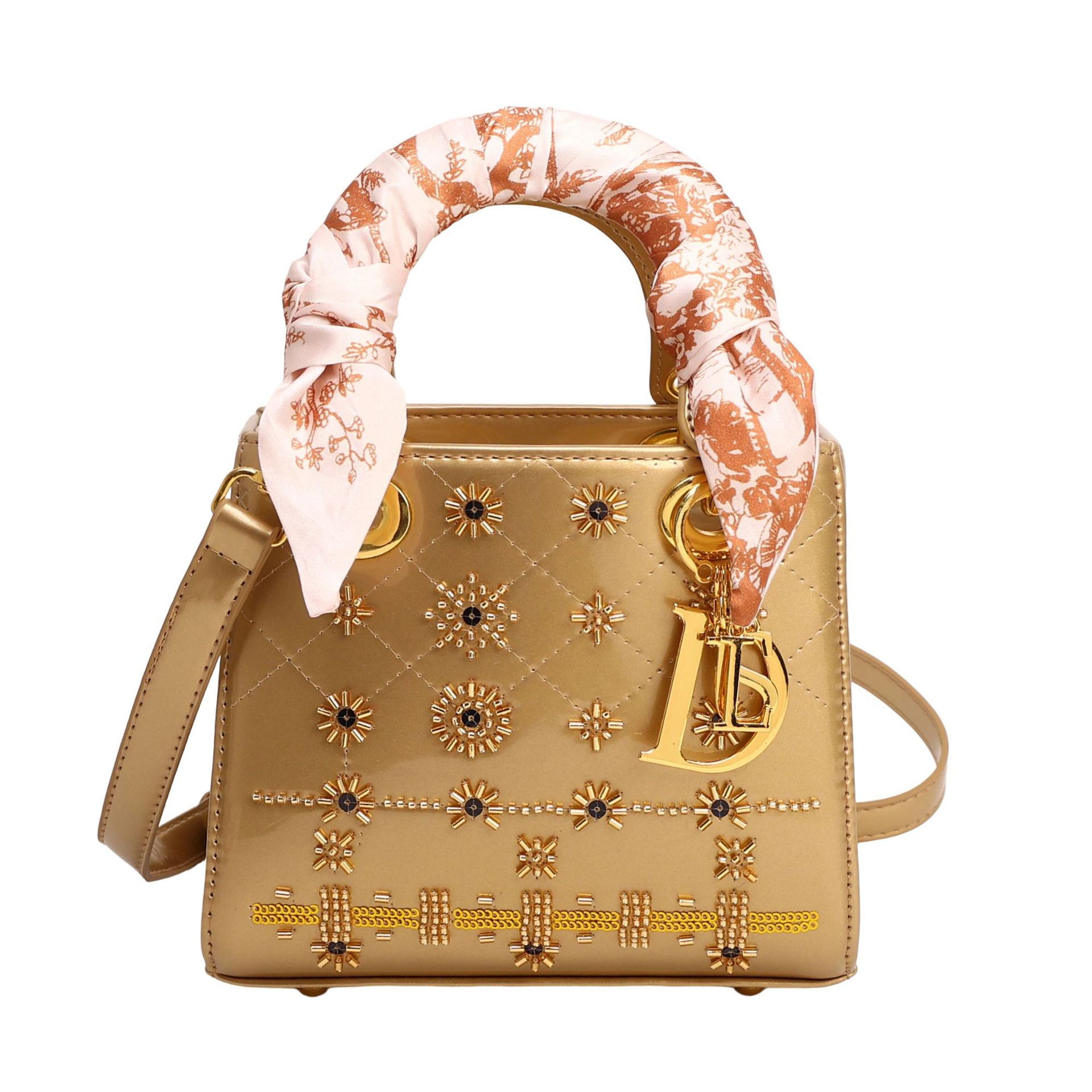 2026 summer hot casual and fashionable designer handbag temperament classic letter cross body bag for women
