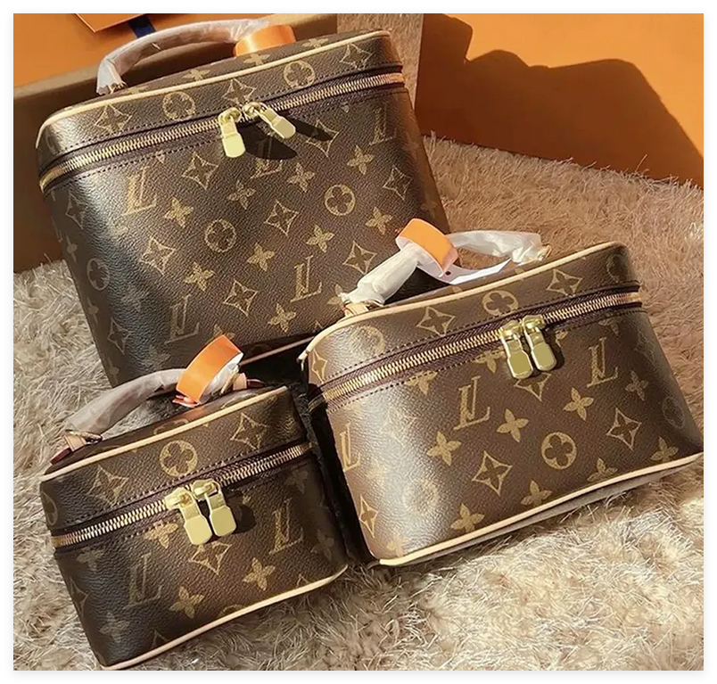 Lady Cosmetic Bags Fashion Makeup Bag Women Designers Handbag Travel Pouch Ladies Purses High Quality Organizador Toiletry Bag