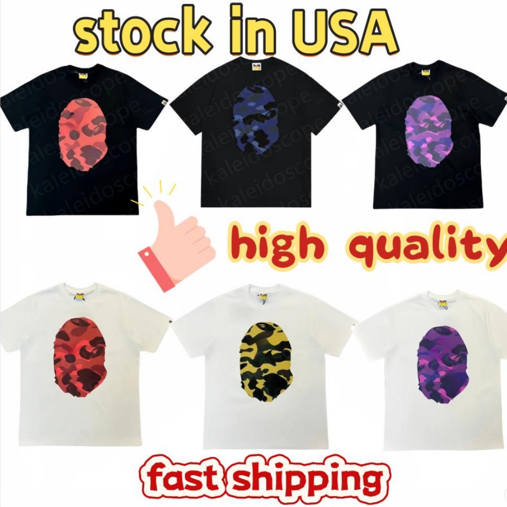 bapessstshirt mens designer t shirt bapesstshirts shirts for men designer tshirt designer man shirts summer tshirt men shirt Designer Cotton T-Shirt High quality N1