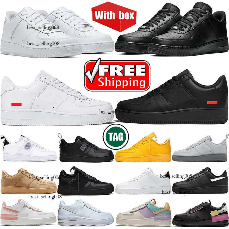 designer casual shoes low for men airforcee air forces1 women platform triple white black outdoor sports runner womans mans running shoe trainers sneakers