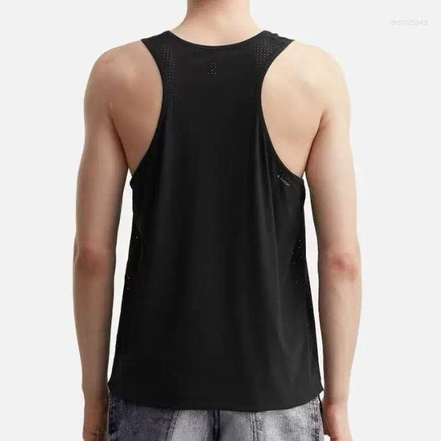 Men's T Shirts Faionable Hole Vest Youthful Breathable Skin-Friendly Modal Loose Fit Round Ne No Sve Summer Wear For Teens