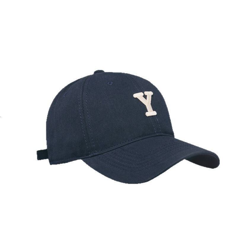 Soft-top Y-letter women, spring and summer Korean style versatile baseball cap, casual couple's cap that makes the face look smaller, trendy for 