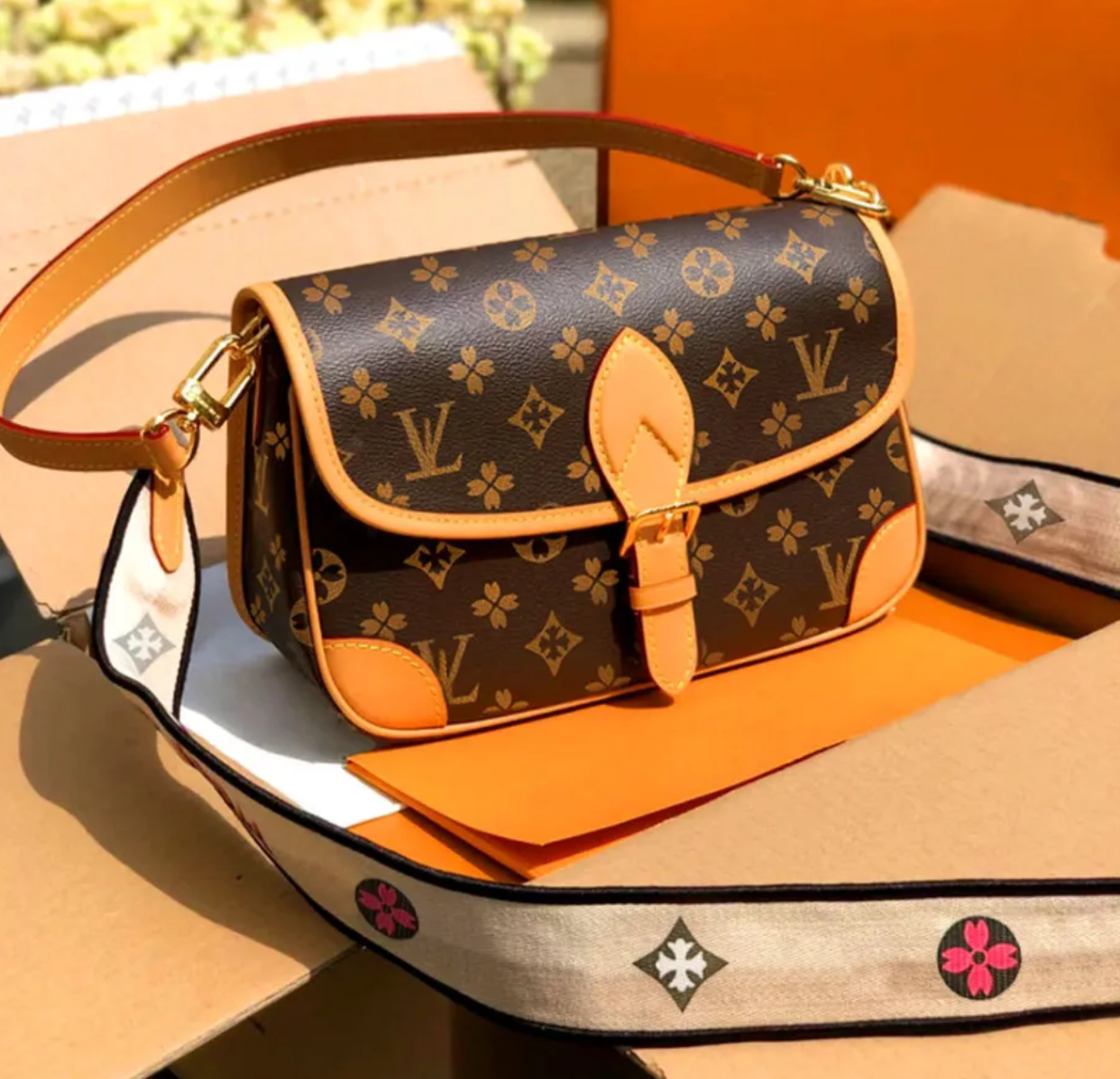 Fashion Women Bag Brand Designer Diane Baguette Shoulder Bag for Women Bags Handbag Handbags Lady Messenger Luxury Designers Crossbody Tote Wallet