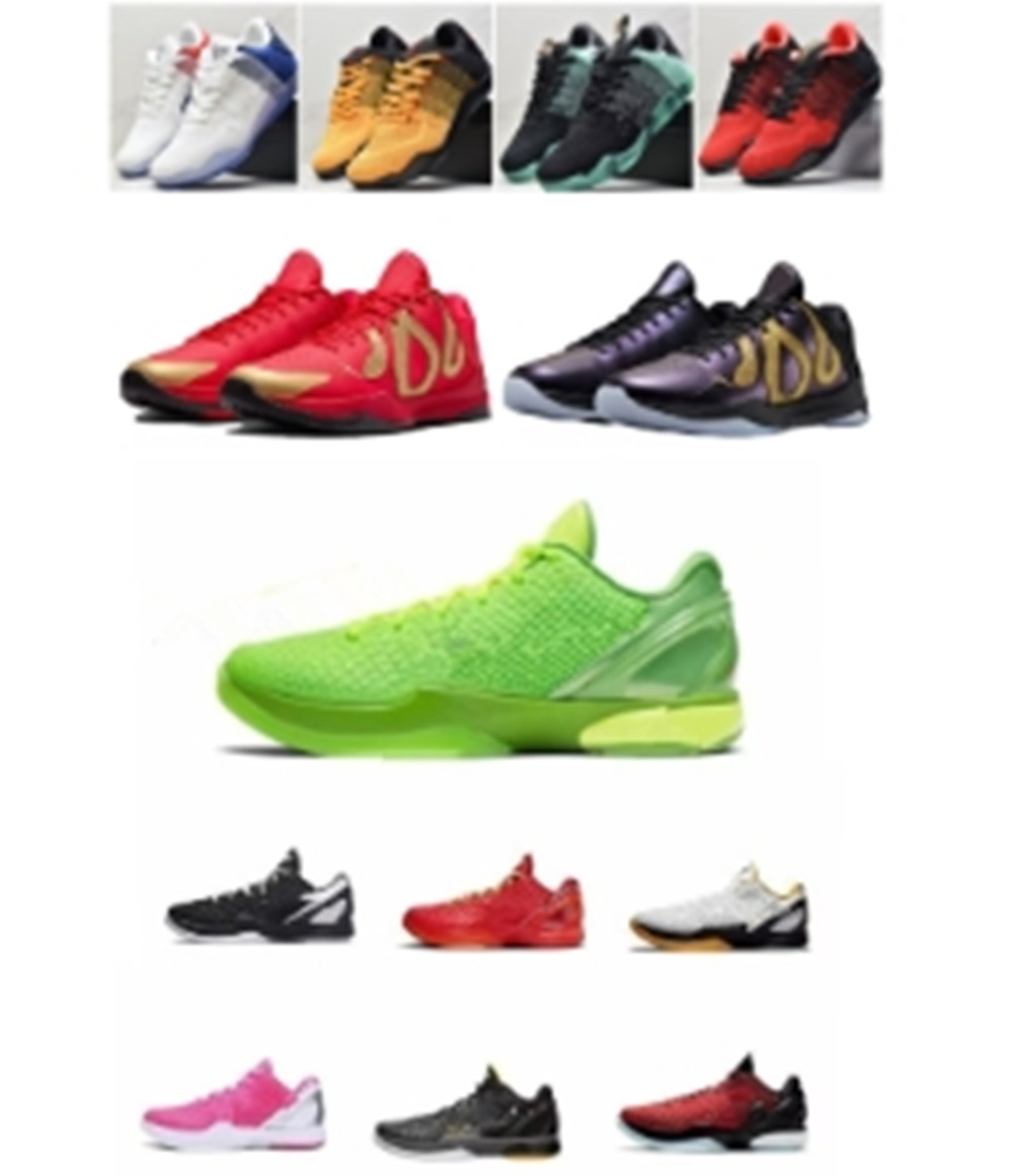 Mamba Kobe 11 6 5 Elite Lakers Men Kobe11 kobe6 Basketball Shoes Bruce ZK11 Fade To Black Last Empero Achilles Heel Northern Lights Pale Horse 11s Sports Sneakers 668