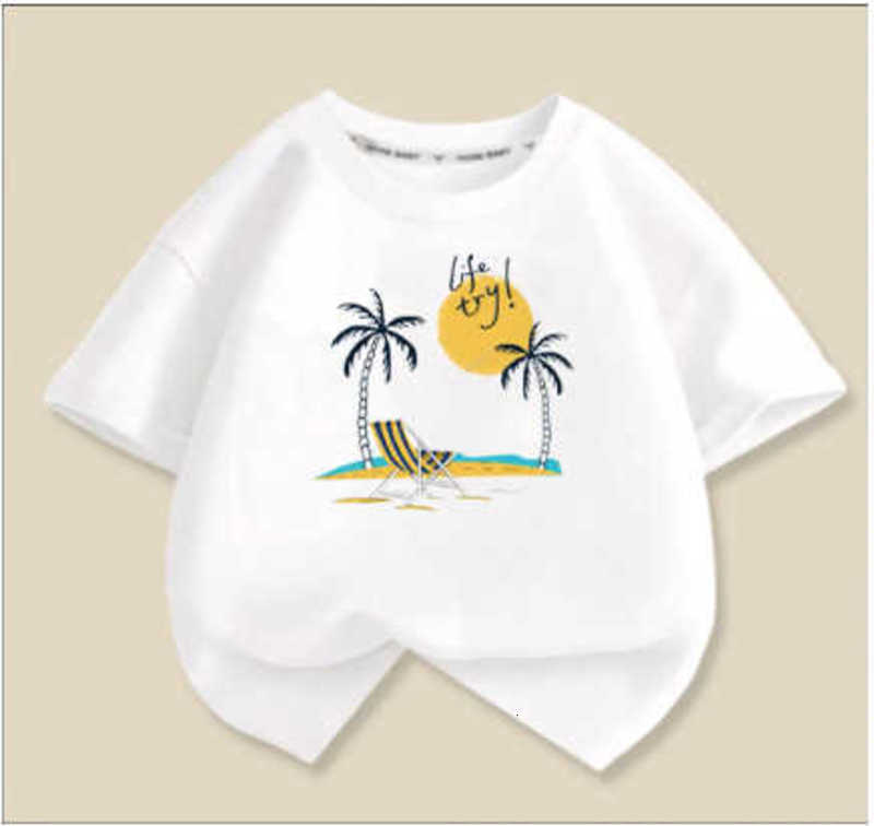 T-shirts T-shirts Pure cotton Class A summer children's comfortable breathable thin cool trendy unisex t-shirt