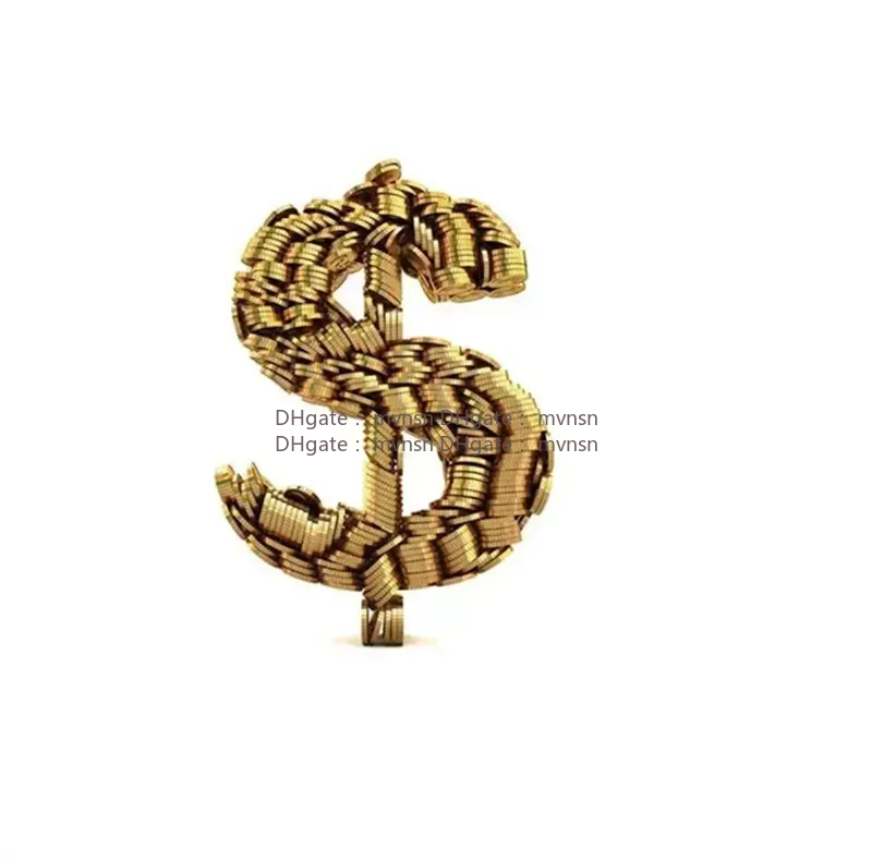 NO.2 charms VIP Payment Jewelry Gems custom trendy classic bracelet necklace ring charms pendant chain with stamps gift
