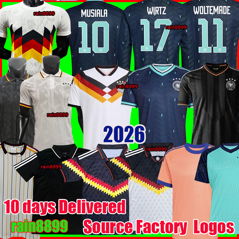 deutschland trikot 2026 WIRTZ germany jersey 2026 WOLTEMADE soccer jerseys dfb trikot HAVERTZ football shirt alemania maillot allemagne MUSIALA