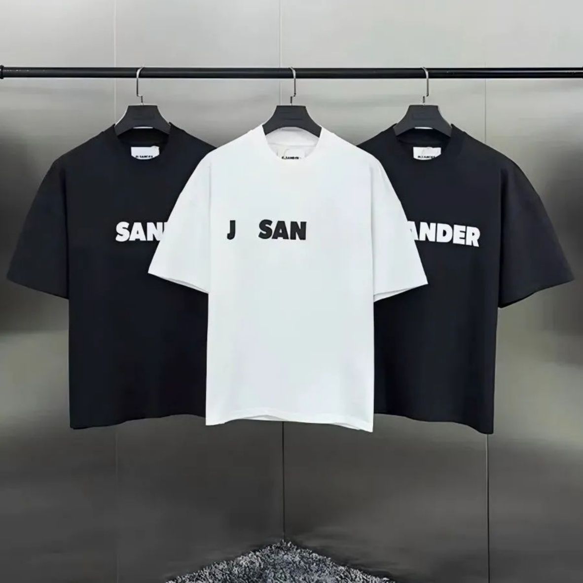 jil sanders shirt Designer Cotton T Shirt Correct style high-quality fashionable men and women paired with loose cotton JIL SOMDEP 1:1 T-shirt S-XL