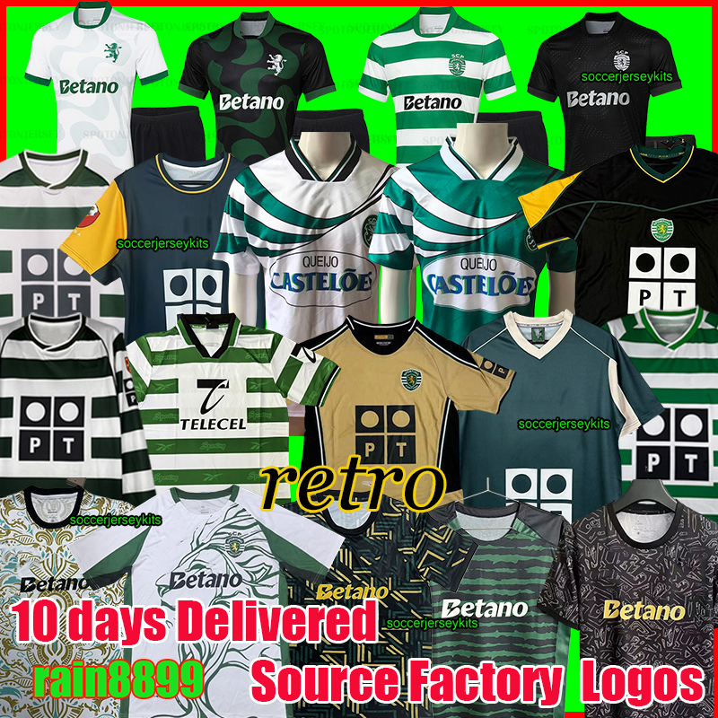 sporting lisboa 2025 2026 lisbons sporting retro soccer jerseys ronaldo Marius Niculae Pinto 2001 2002 2003 2004 Vintage football C.RONALDO lisbons sporting S-4XL