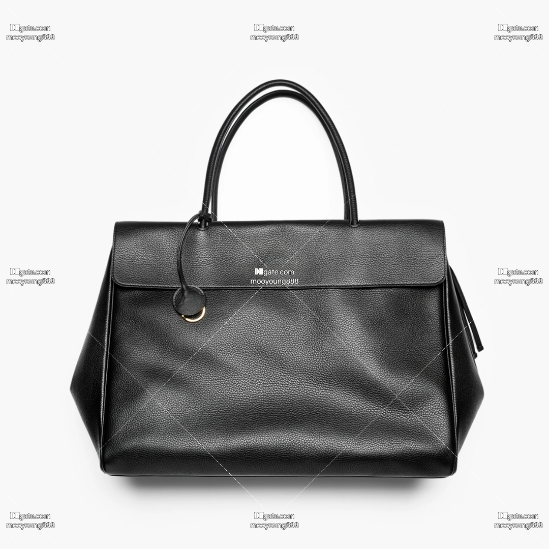 12A Upgrade Mirror Quality Designer Tote Bags for Travel 43cm Womens Large Capacity Handbags Grain Cowhide Airport Bag Luxury Black Shoulder Purse AS6289