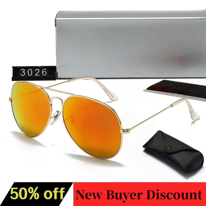 Sunglasses Women Polarized Classic UV400 Meta Sunglasses Men Designer Eyeglasses Metal Frame With Box bghW