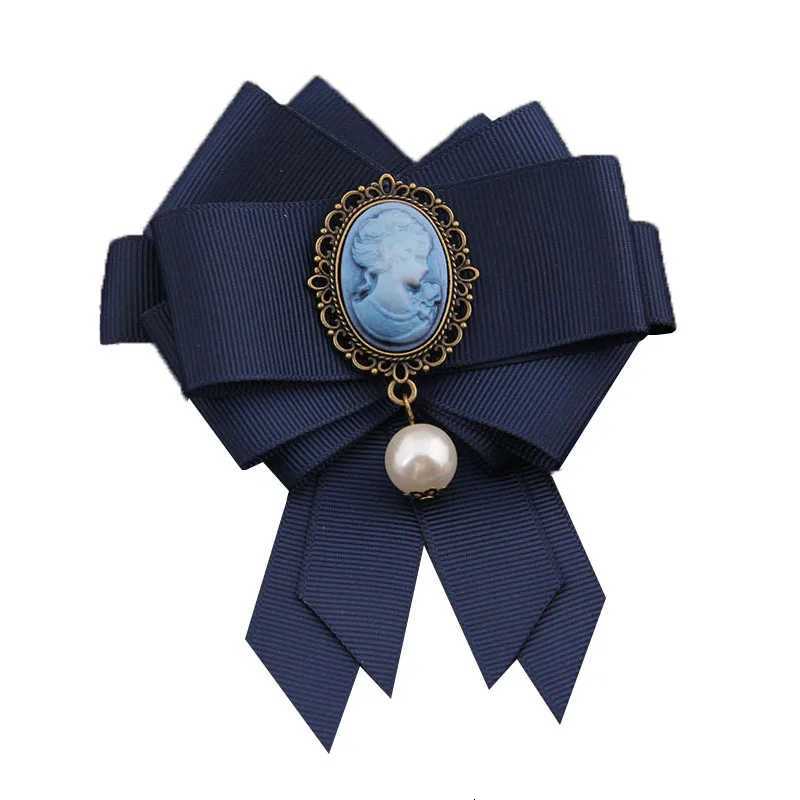 Women New Retro High-end Corsage Accessories Fabric Ribbon Clothing Accessories Bow Brooch Ppin H1285 Z260401