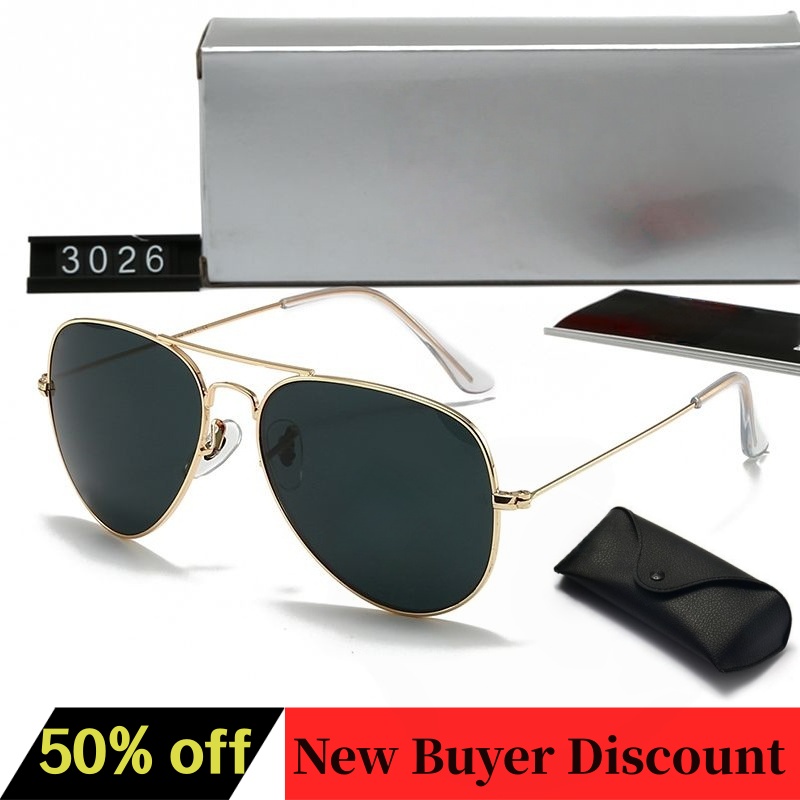 Sunglasses Women Polarized Classic UV400 Meta Sunglasses Men Designer Eyeglasses Metal Frame With Box bghW