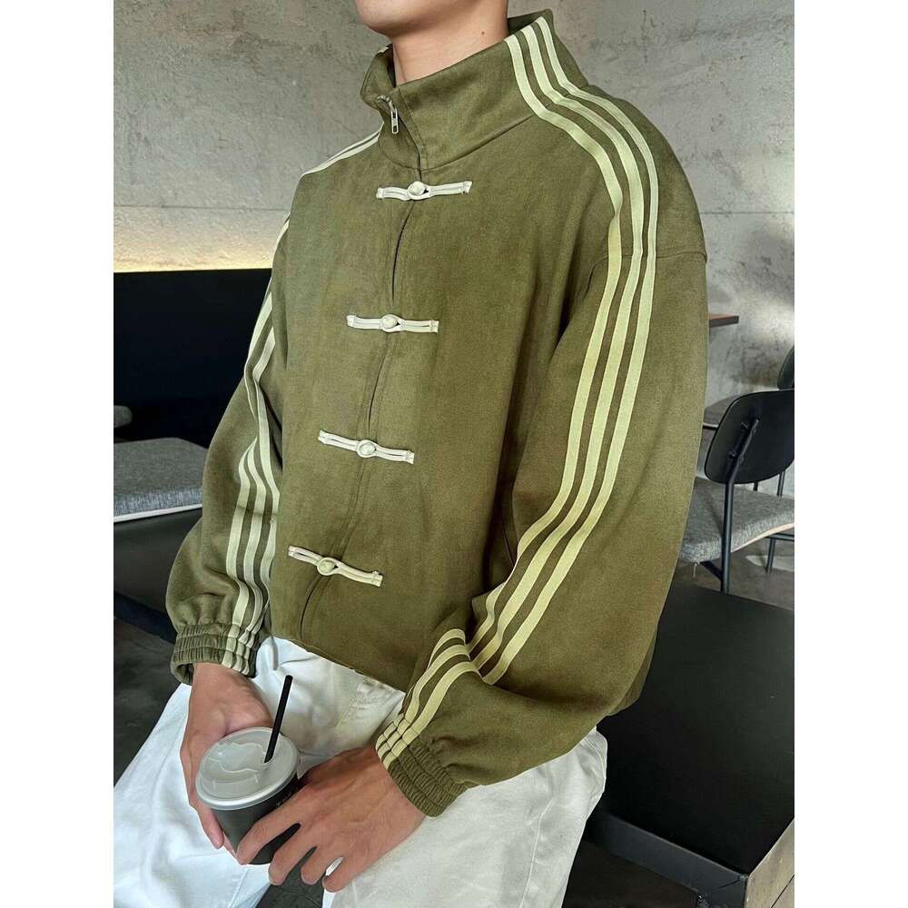 Men's Jacket Stand Collar hoodie Chinese New Year Style hoodies for men Buttons Retro Tang clothes Single Breasted classic women Luxury fashion c