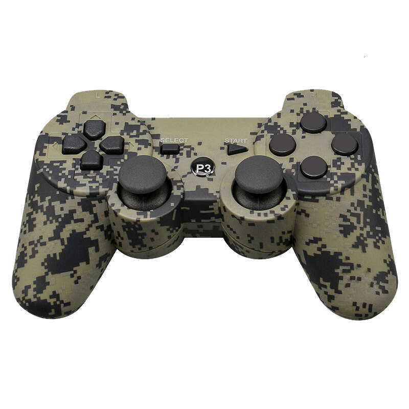 Cross-border PS3 Wireless Bluetooth Game Controller Dual Vibration Snowflake Buttons Universal Multi-Color Gamepad Factory Supply CKS