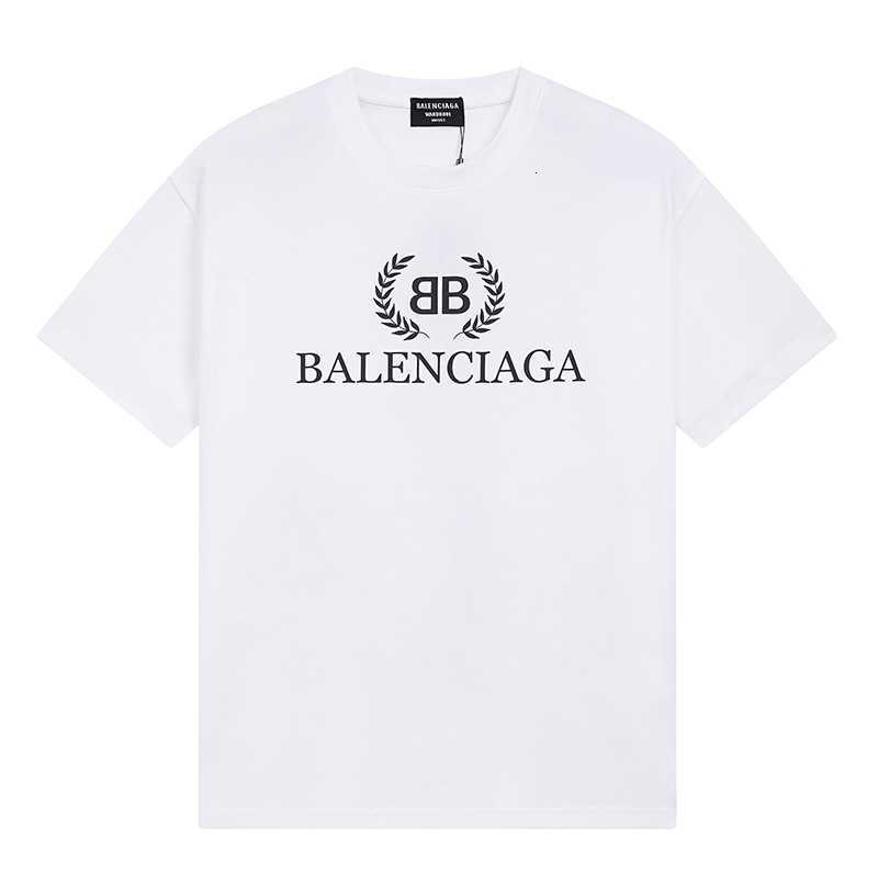 New spring and summer trendy T-shirt made of heavyweight pure cotton, short sleeves, casual and versatile, suitable for both men and women. T260131