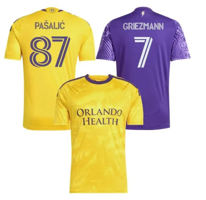 2025 2026 Orlando City SC Soccer Jerseys Man 25 26 Primary Home Purple The Wall Away White Legacy F.TORRES L.MURIEL OJEDA JANSSON football Uniform