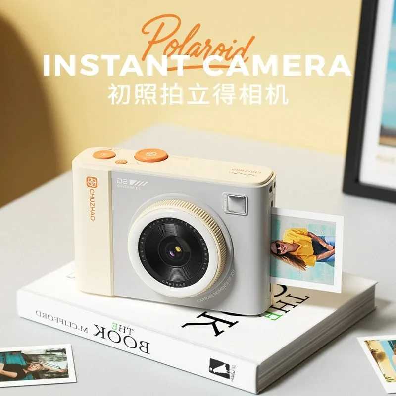 Chuzhao D2 Instant Camera Digital Retro Ccd High-Definition Cameras Travel Portable Small Camer Custom Girl CamerasT260401