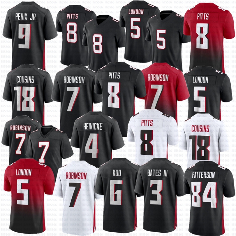 Tua Tagovailoa Michael Penix Jr Jalon Walker Bijan Robinson Football Jerseys Drake London Younghoe Koo Darnell Mooney Terrell Michael Vick Kyle Pitts