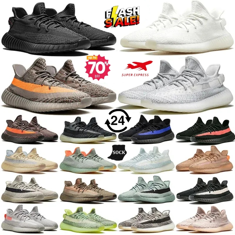 Running Shoes Designer 350 For Men Womens Sneakers chaussure For Men Women Sneakers Bred Cream White Breathable Sneaker Classic Outdoor Sports Trainers Eur 36-48