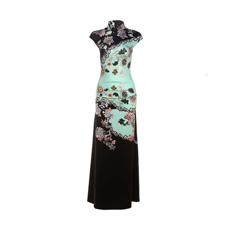 Elegant Slim-Fit Chinese QiPao for Ladies: Updated YiMengLing Inspired Summertime Outfit