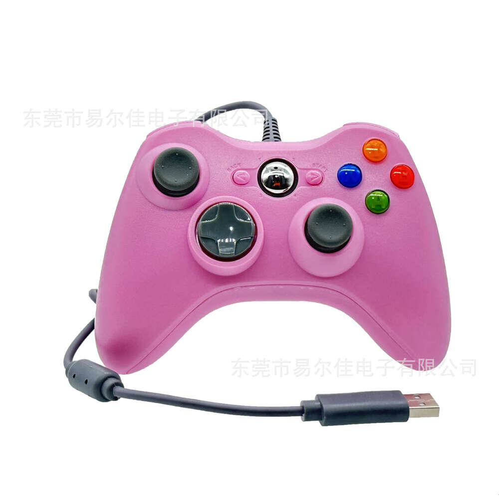 XBOX 360 Game Controller, Universal for TVBOX, PC, PS3, Android TV, Steam, Dual Motor Vibration, Wired & Wireless Gamepad, Gaming Accessories, Cross-b