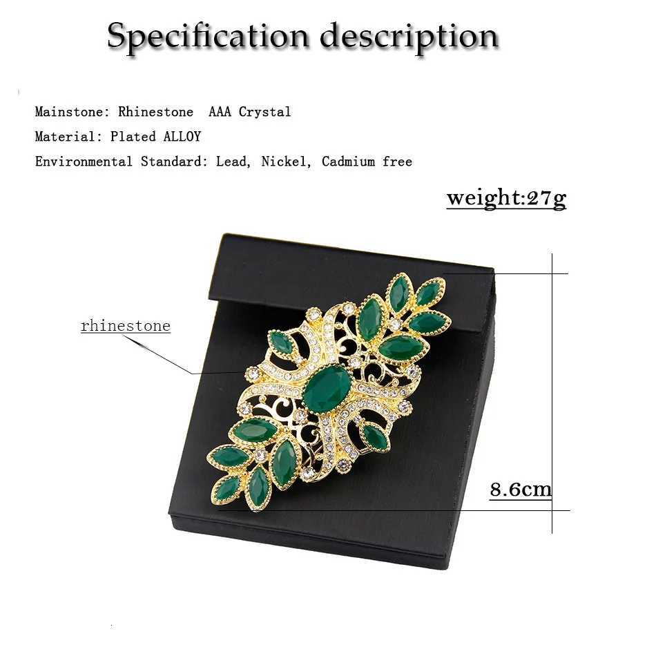 Elegent Algeria Morocco Colorful Brooches For Women Ethinc Wedding Jewelry Bohemia Baroque Scarf Caftan Brooch Pins Z260401