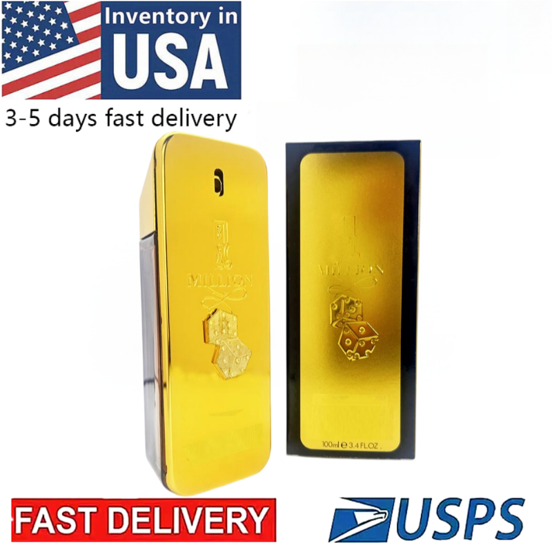 From Stock in The United States Perfume Original 1 Million Cologne Men's Lasting Fragrance Deodorant Incense