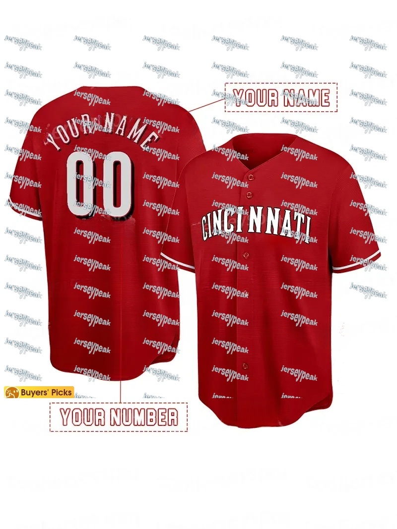 44 Elly De La Cruz 2026 City Connect Jersey Brady Singer Matt McLain Hunter Greene Eugenio Suarez Spencer Steer Tyler Stephenson TJ Friedl Myers Natha