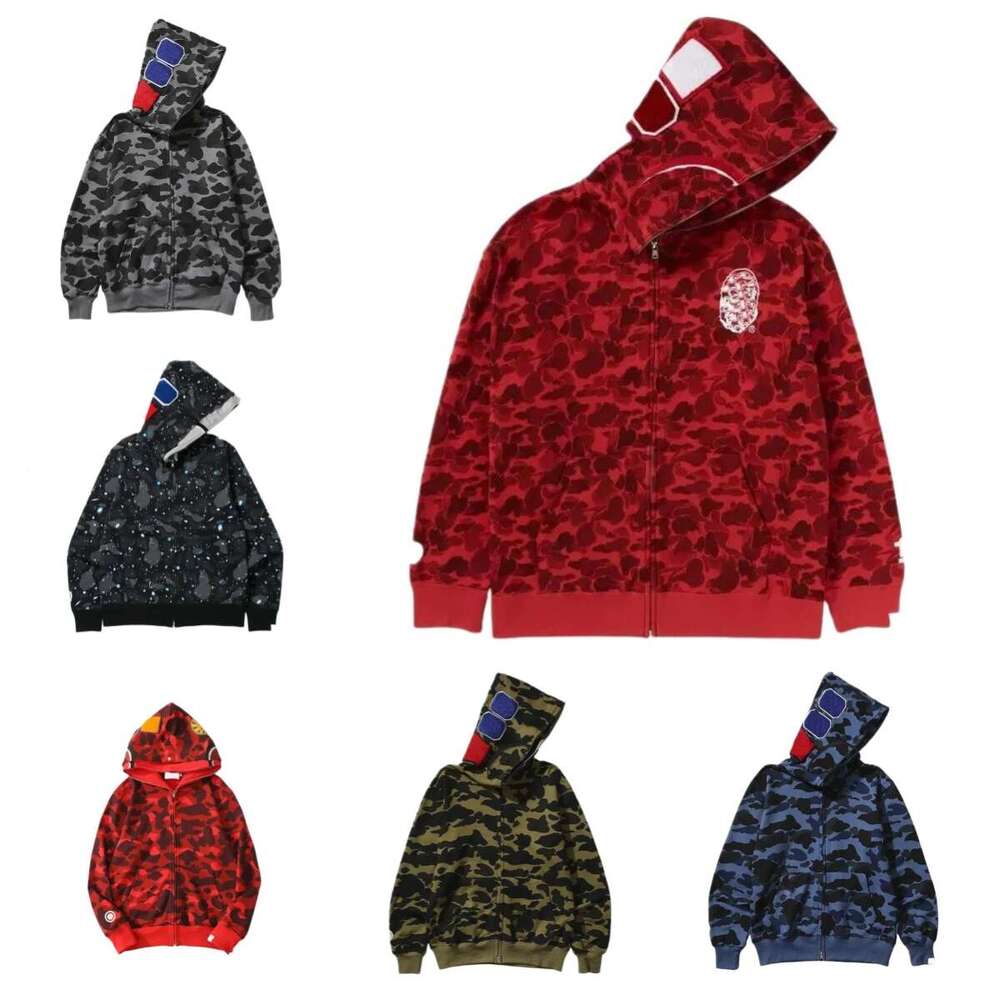 Printed Sweatshirts Casual Zip Up Jackets For Women Hip Pop Hoody High Street Sportwears Coat