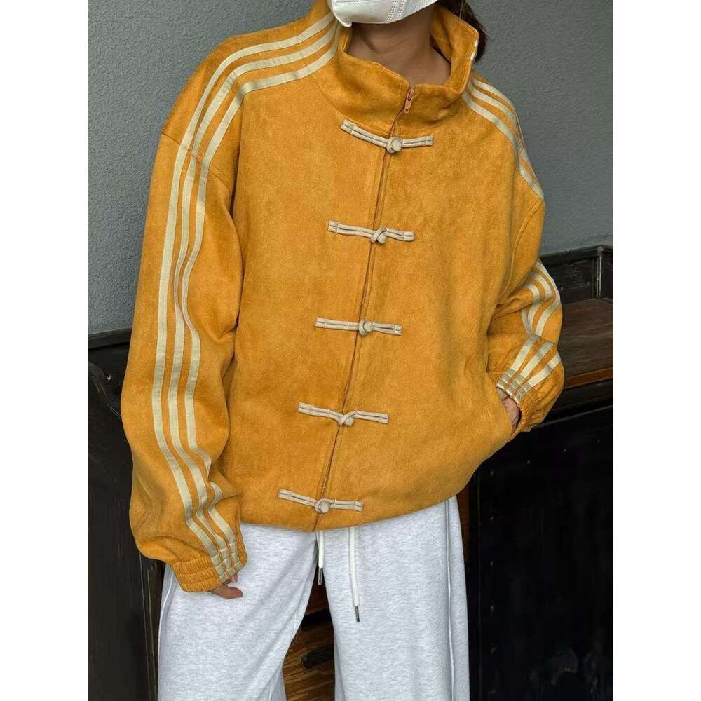 Men's Jacket Stand Collar hoodie Chinese New Year Style hoodies for men Buttons Retro Tang clothes Single Breasted classic women Luxury fashion c