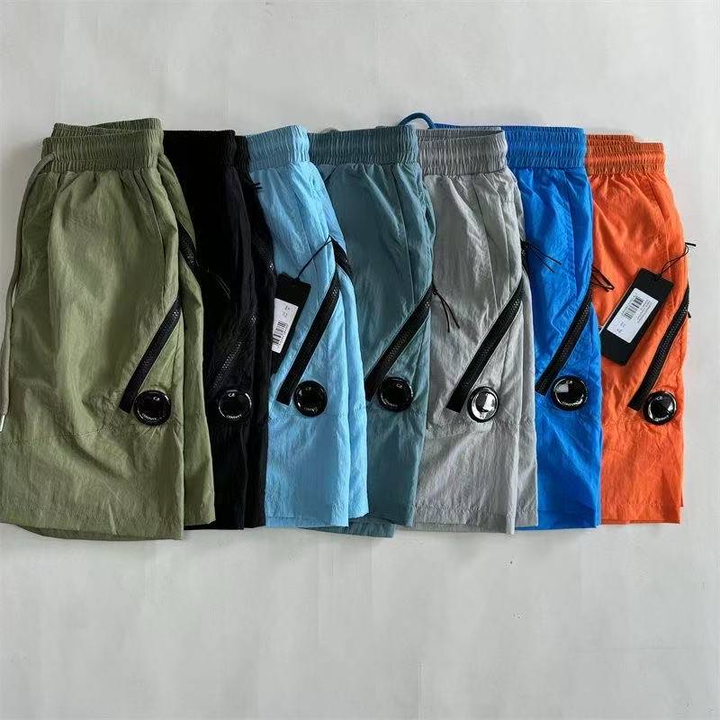 High quality Designer single lens pocket dyed beach swimming shorts outdoor jogging casual quick drying cp short