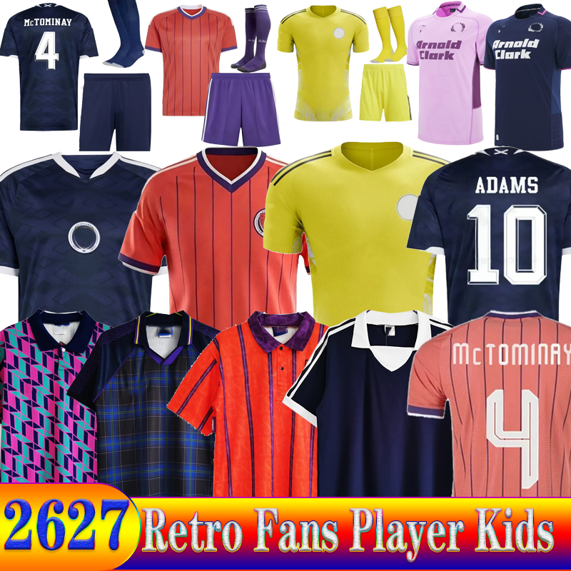 2026 2027 World Cup scotland football shirt ROBERTSON McTominay McGREGOR SHANKLAND MCGREGOR Homemaillot goalkeeper Soccer Jerseys men kit kids uniforms training