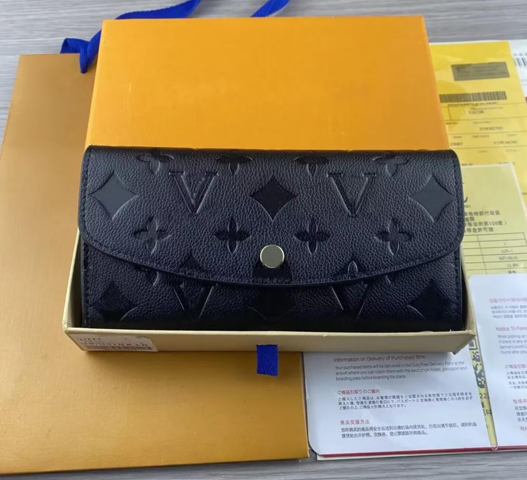 Designer Wallets Mens Leather Wallet Holders For Black Women Purse Luxury Purses Cross Body Wallets Zipper Coin Fashion Purse With Box 60017