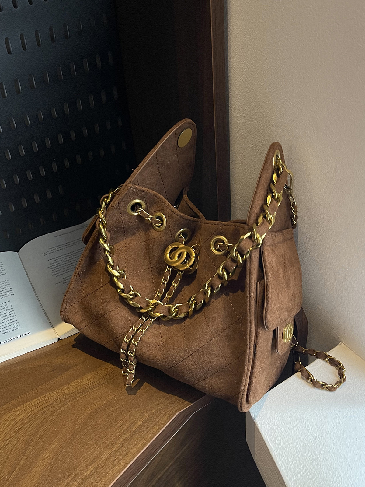 Free Shipping Designer Totes Elegant Durability: Premium Fabric Everyday Designer Tote Bag Graceful Elegant All-match