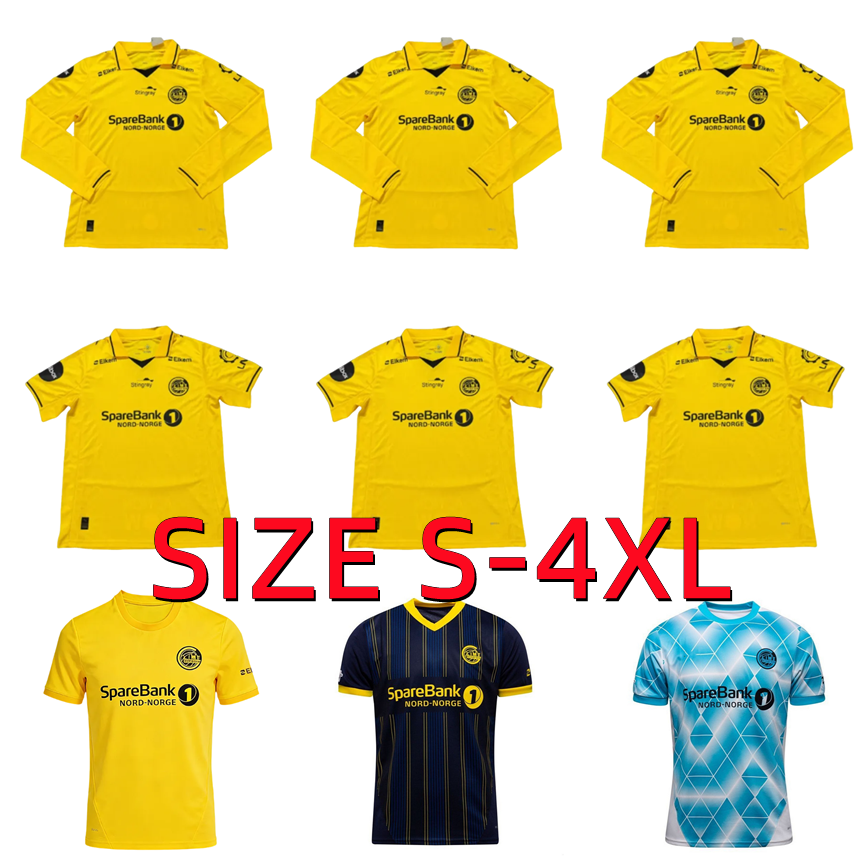 2025 2026 2027 FK BODO GLIMT EUROPA Hauge soccer jerseys 25 26 27 Bodo/Glimt Norwegian FET HELMERSEN for Casual Away Neutral Breathable football shirts Men kids kit