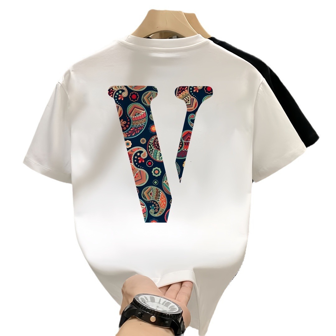 Designer Summer Heavyweight Pure Cotton Multifunctional Fashionable Men's Short Sleeved T-shirt Round Neck Casual Fashion Half Sleeved T-shirt To