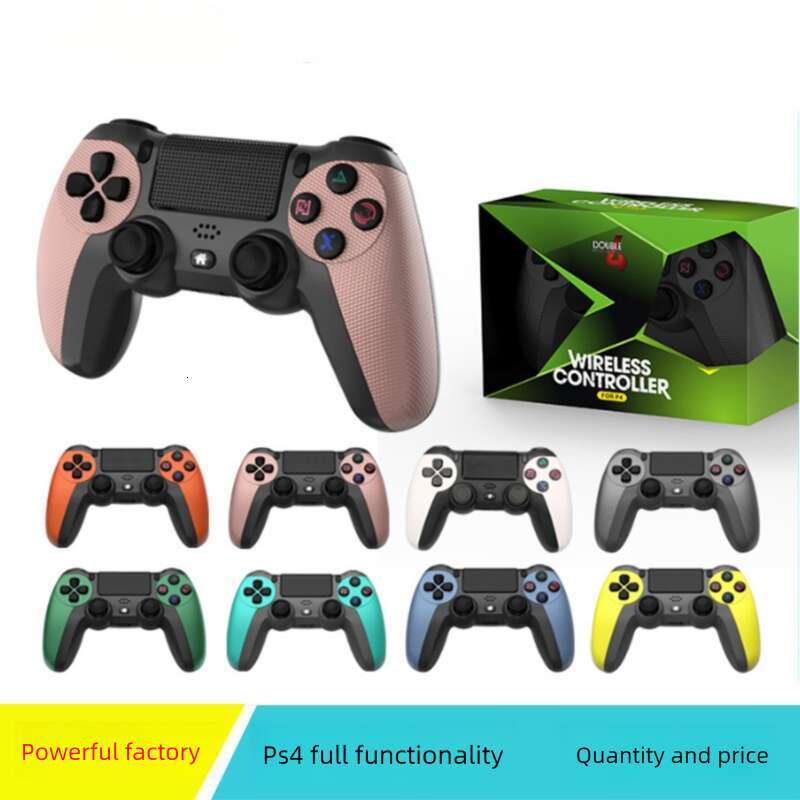 Factory Stock P4 Wireless Bluetooth Game Controller Six-Axis Vibration for Steam PC PS3 P4 Gamepad CKS