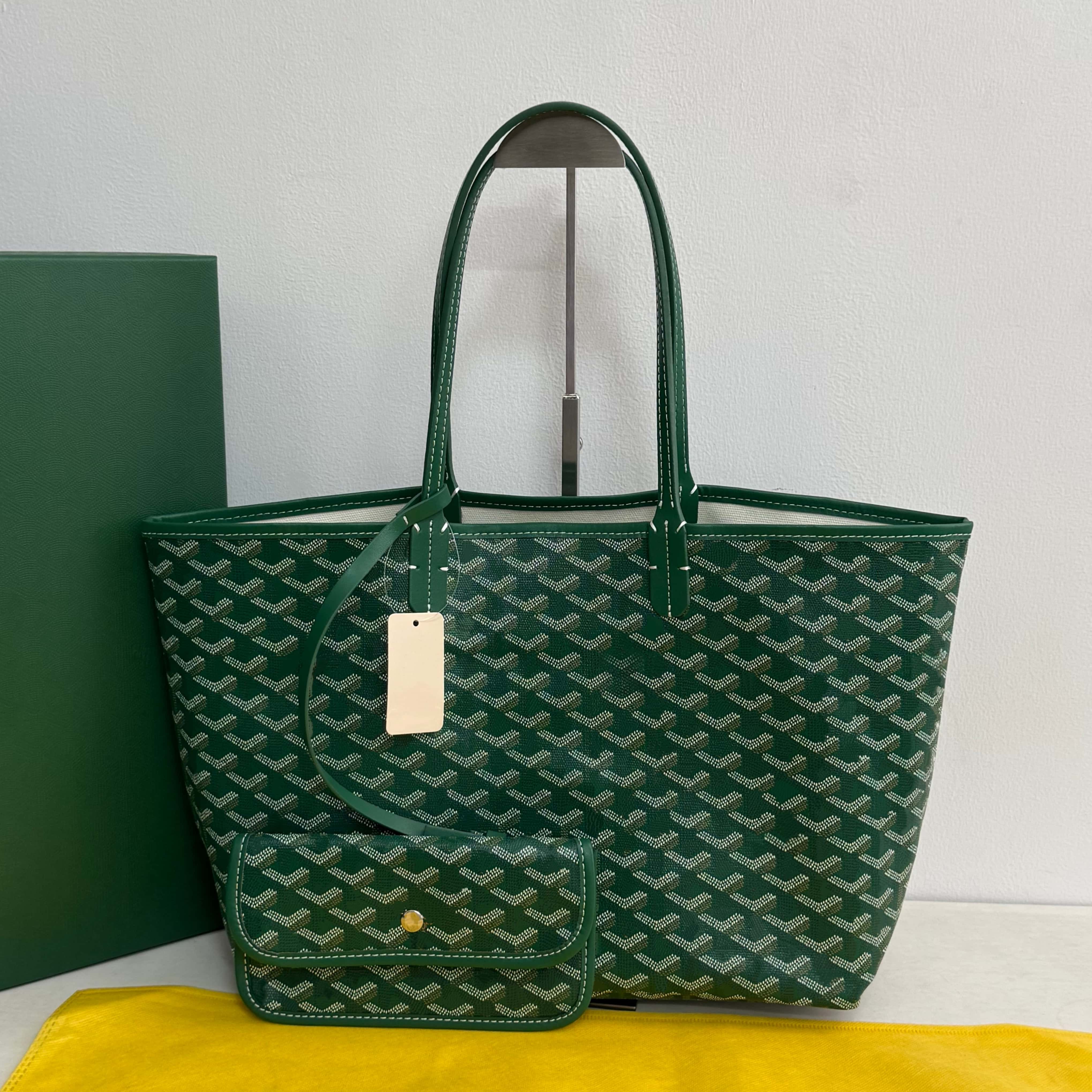 High-Quality Designer shopping bag green tote bag Beach bag summer bag Luxury Tote bag Handbag Women Fashion Leather Shoulder bag High Capacity Composite AAA