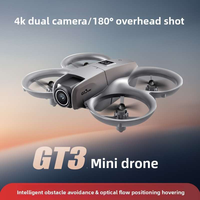 Cross-Border GT3 Mini Drone 4K Aerial Photography Dual Camera ESC Optical Flow Obstacle Avoidance Aircraft Remote Control Airplane Kuhangxin