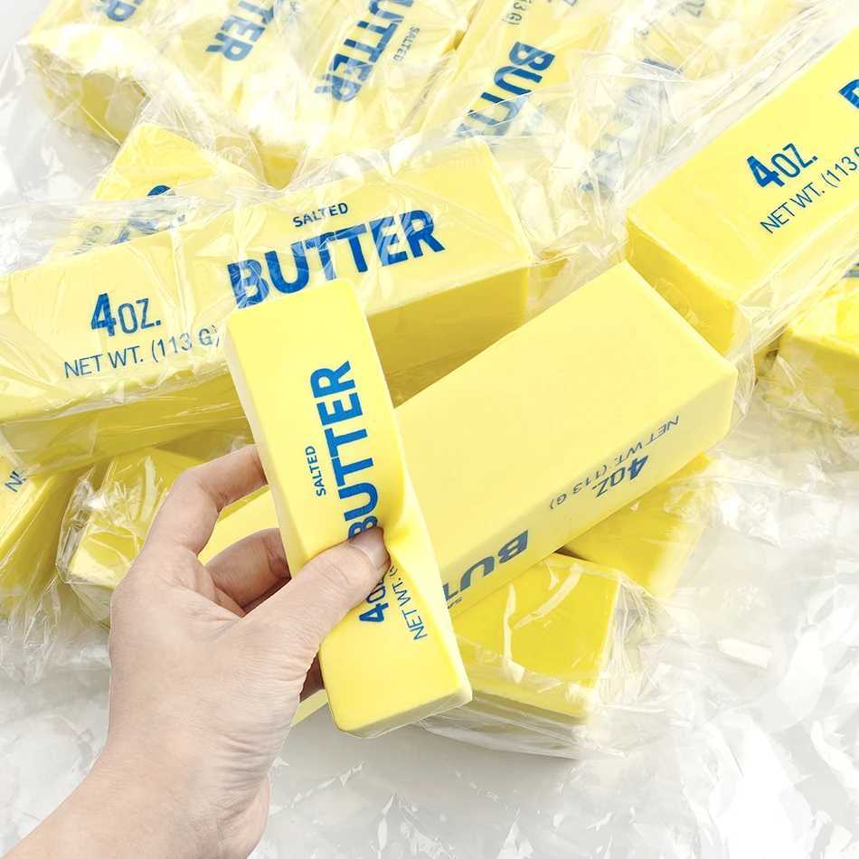 Butter Stick Squishy Toy Slow Rising Squeeze Toy Butter Bar Brick Squishy Fidget Toy Anti Stress Release Hand Relax Toy Gift H260402