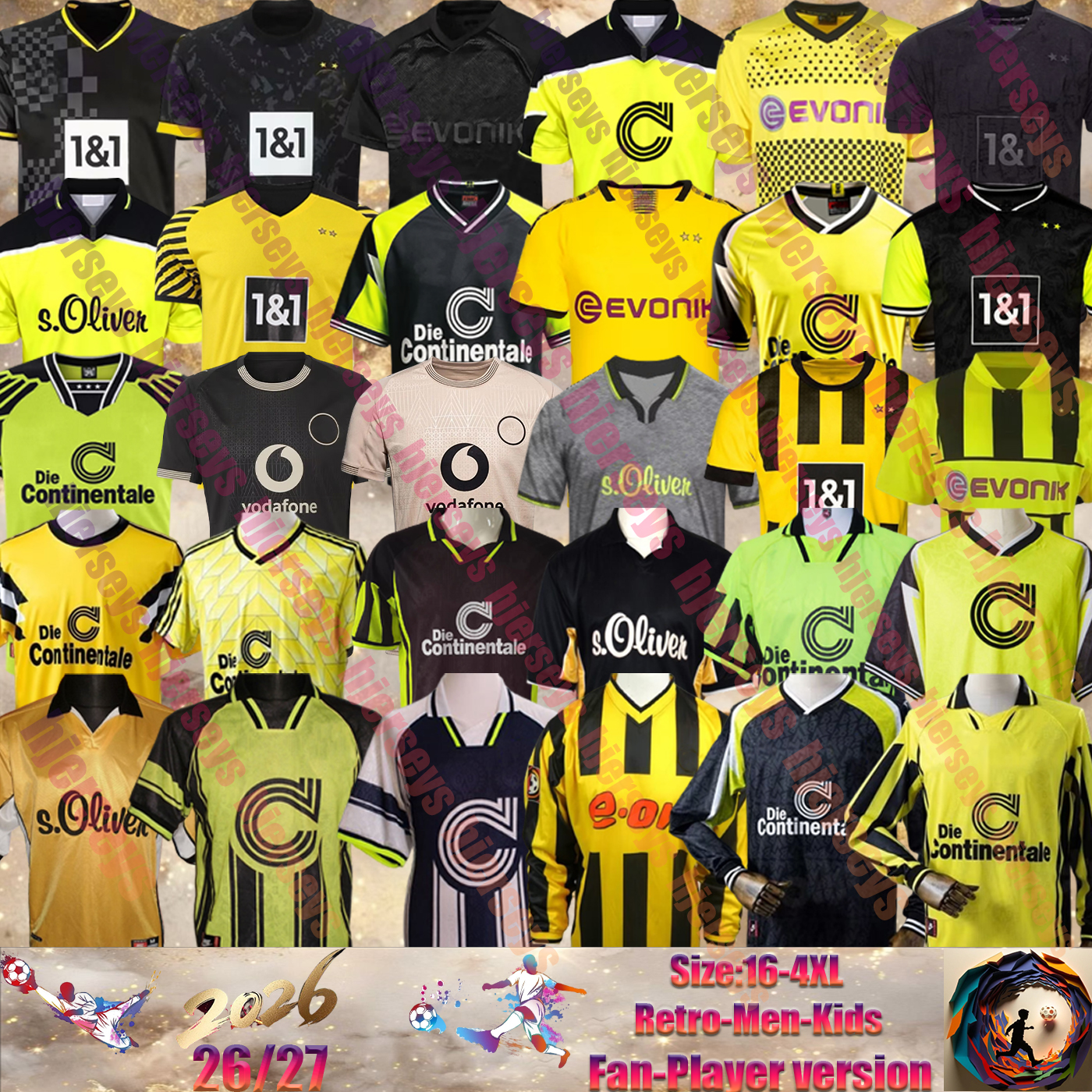 Dortmund soccer jersey Retro 88 90 92 97 99 GUIRASSY 00 01 02 13 Lewandowski Borussias Haaland HALLER ROSICKY HEINRICH KOLLER REUS MOLLER M.Gotze BOBIC classic Vintage