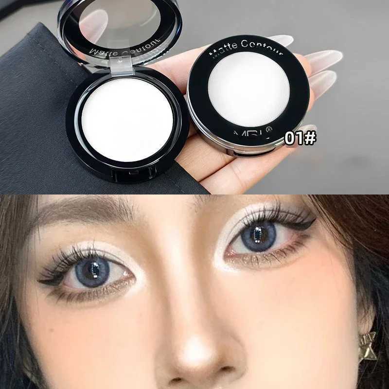 Matte Contour Palette for Daily Use Easy to Blend Face Powder for Natural 3D Nose Cheek Highlight and Shading Lasting Makeup H260402