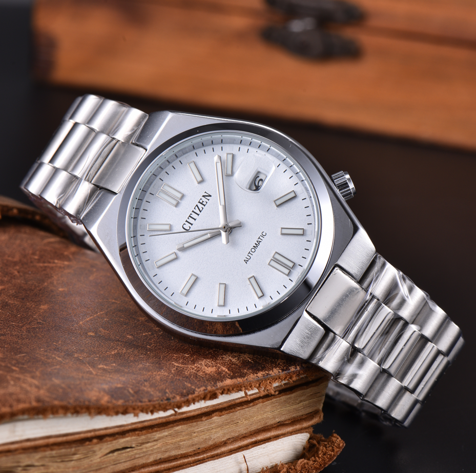 New Mens CITIZENity Watches Automatic Mechanical movement watch Stainless Steel Super Luminous Wristwatches women men waterproof montre de luxe #22