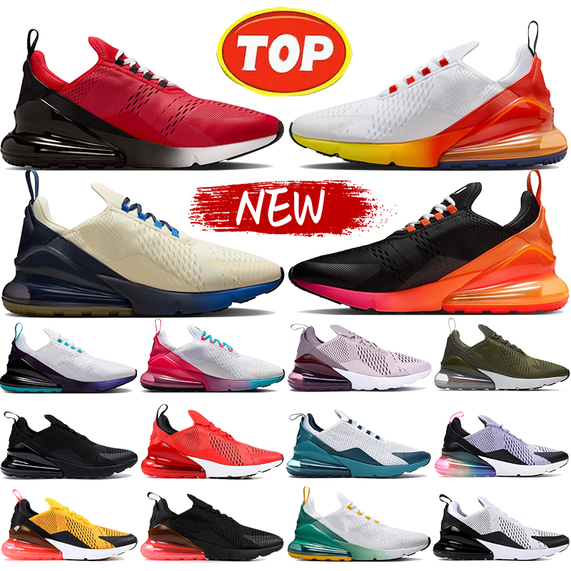 Designer 270 27C running shoes mens 270s sneakers triple black white San Francisco Los Angles Miami multi-color outdoor men women sports trainers sneaker EUR 36-45