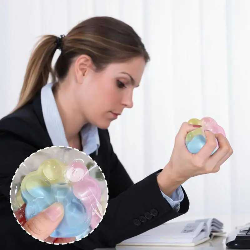 Pinch Cat Paw Cute Soft Squeeze Pinch Cat Paw Multi-Functional Sensory Cartoon Fidget Goodie Bag Stuffers For Childrens Day H260402