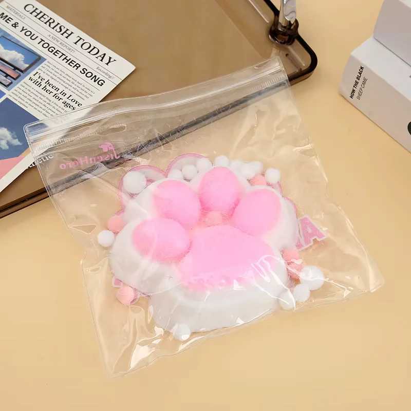 Stress And Anxiety Relief Softly Soothe The Shape Of a Cats Paw With A Massage Of The Hands Or Feet For Adult Sensory Toys H260402