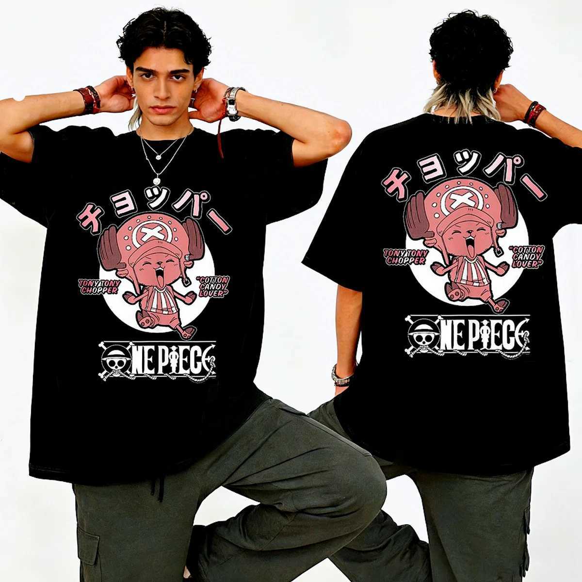 One Piece Anime Luffy T Shirt Cotton Cartoon Short Sleeve Graphic Tee Summer Casual Top Men Women New Fashion Y2k Mens Clothing C260402