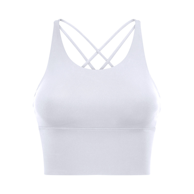 New backless Solid Color sports bra for women backless fitness yoga bra, thin camisole vest summer top free shipping