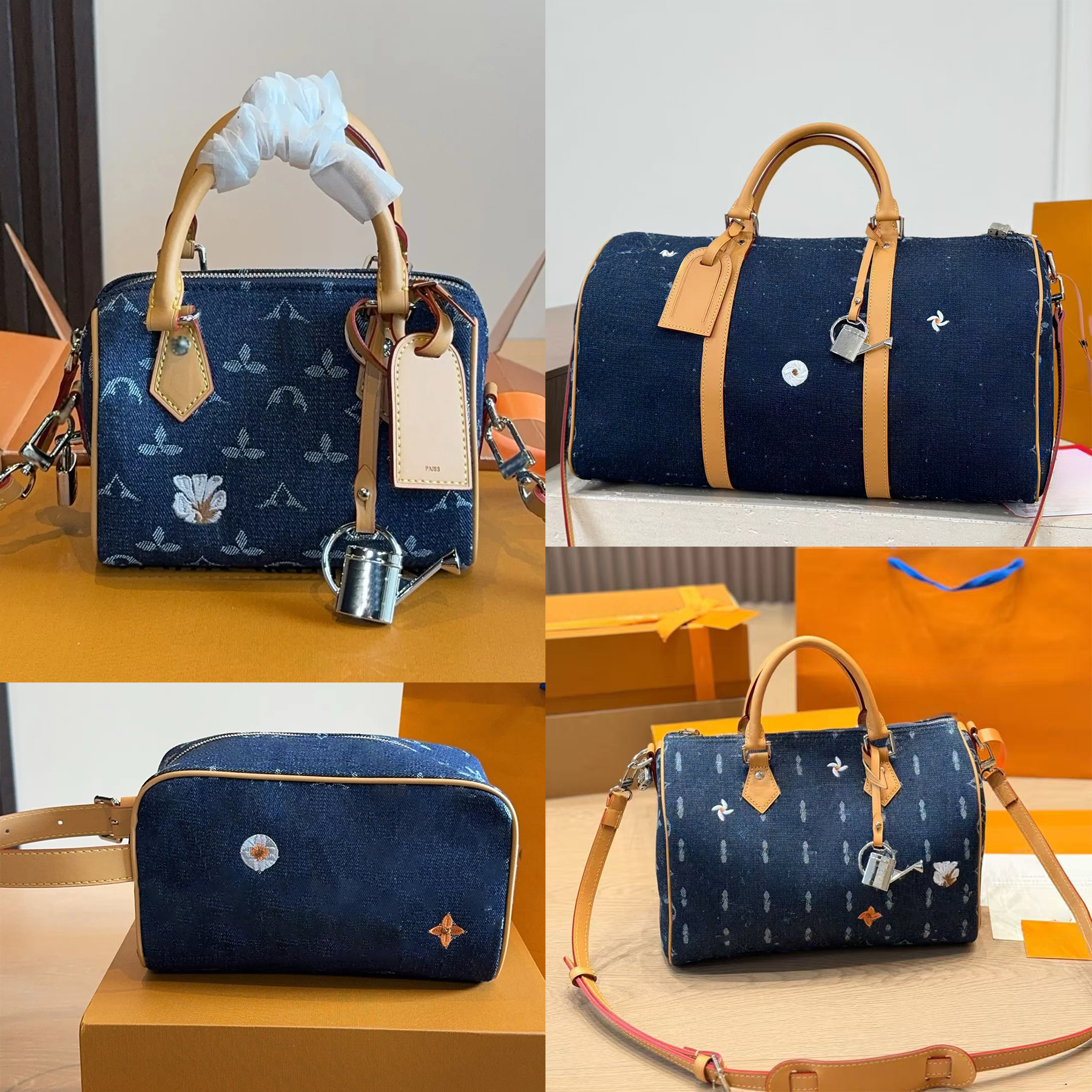 white floral embroidery M27781 watering can charm m27557 m27556 luxury bag designer bag 2026